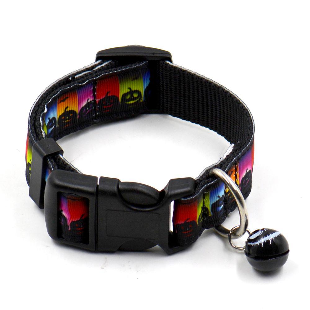 New Ghost Halloween Series Dog Collar With Bell