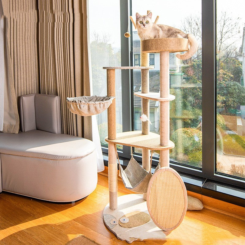 Cat Climbing Frame Large Integrated Shelf Cat Tree