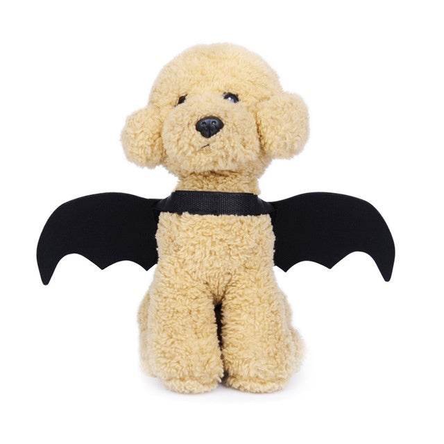 Halloween funny pet bat wings dog clothes