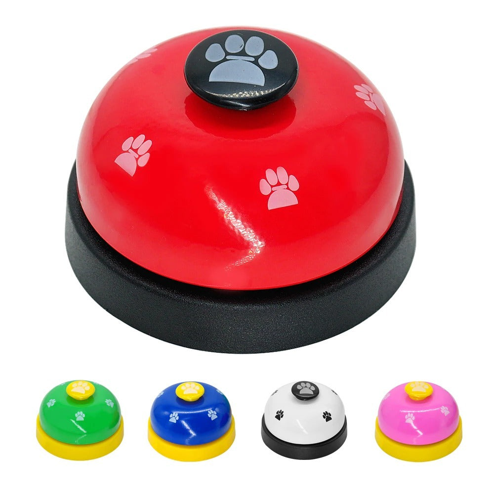 Dog Training Bell, Dog Puppy Pet Potty Training Bells, Dog Cat Door Bell Tell Bell With Non-Skid Rubber Base